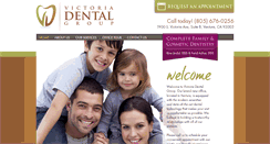 Desktop Screenshot of myvictoriadental.com